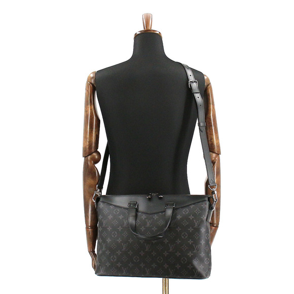 Louis Vuitton Monogram Eclipse Explorer Shoulder Bag Black - Picture 7 of 7